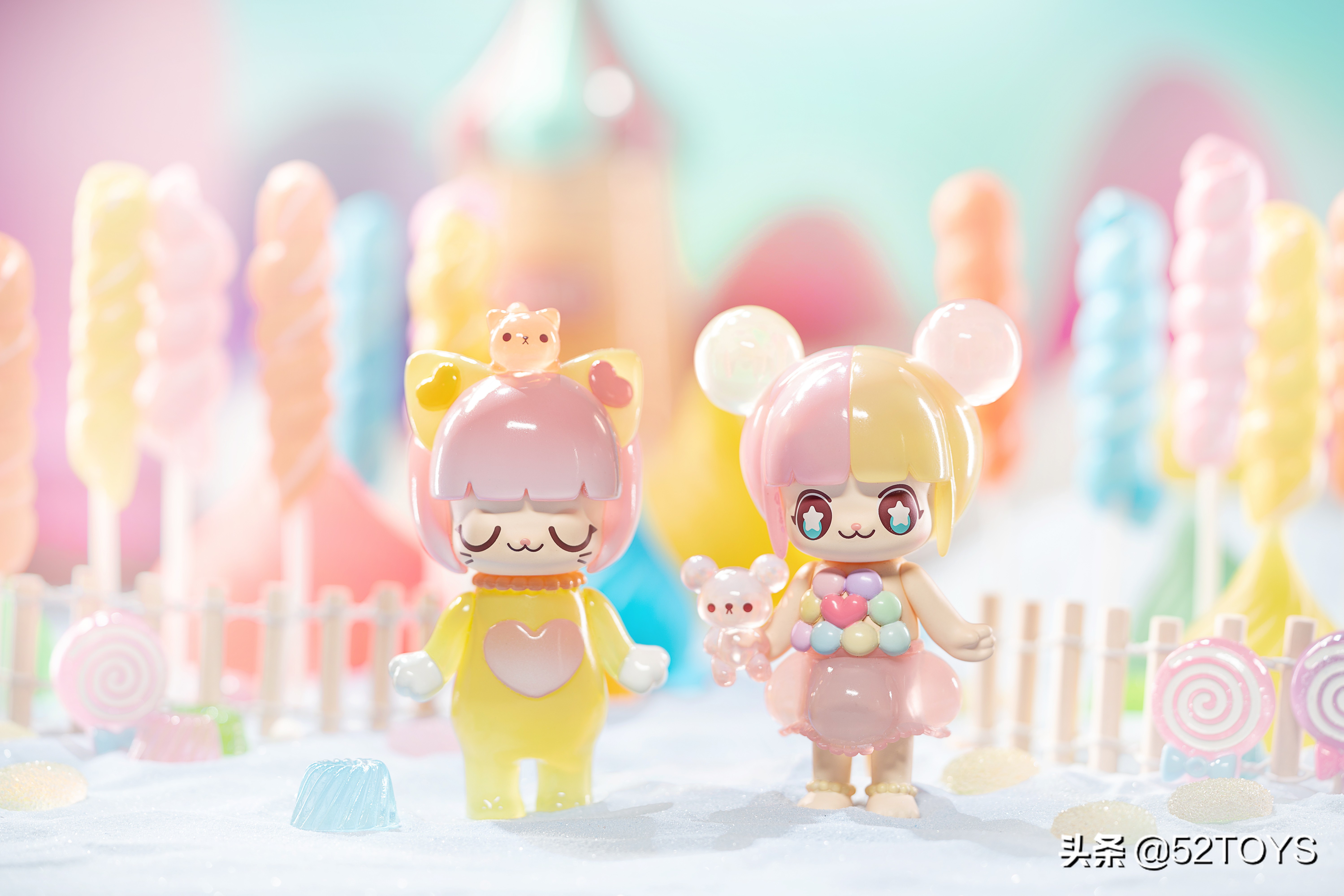52toys甜品王国,52toyskimmy盲盒甜品派对系列