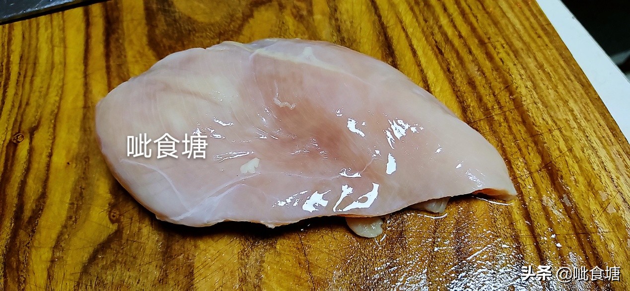 简单的快手菜清脆爽口不油腻,自制快手香煎鸡胸肉