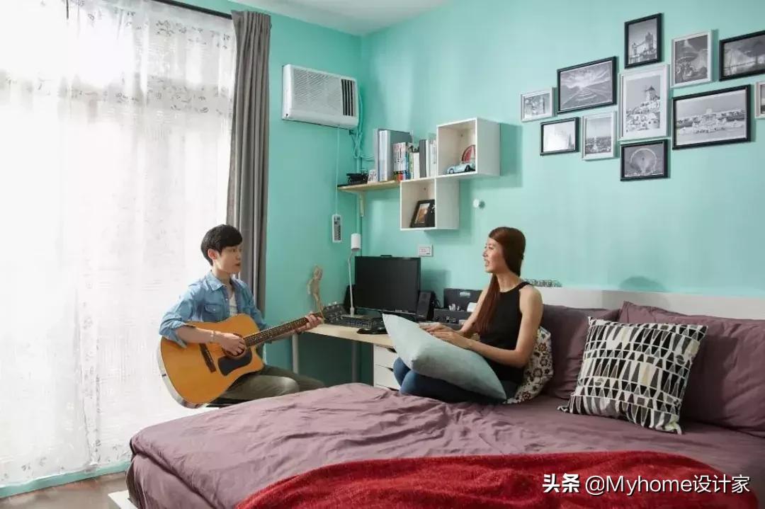 宜家旧房改造翻新书房,宜家书桌梳妆台