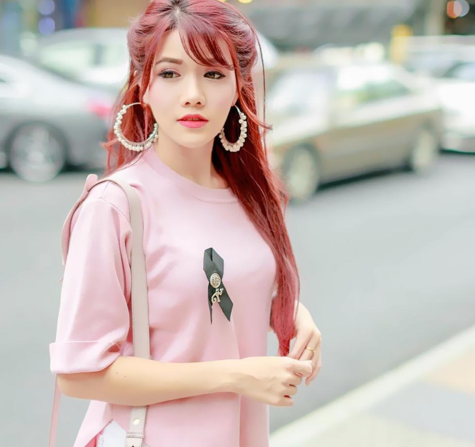 泰国甜心蜜桃味,泰国甜心的穿搭