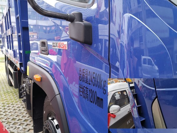 福田瑞沃es5渣土自卸车,合法装载2吨的轻卡