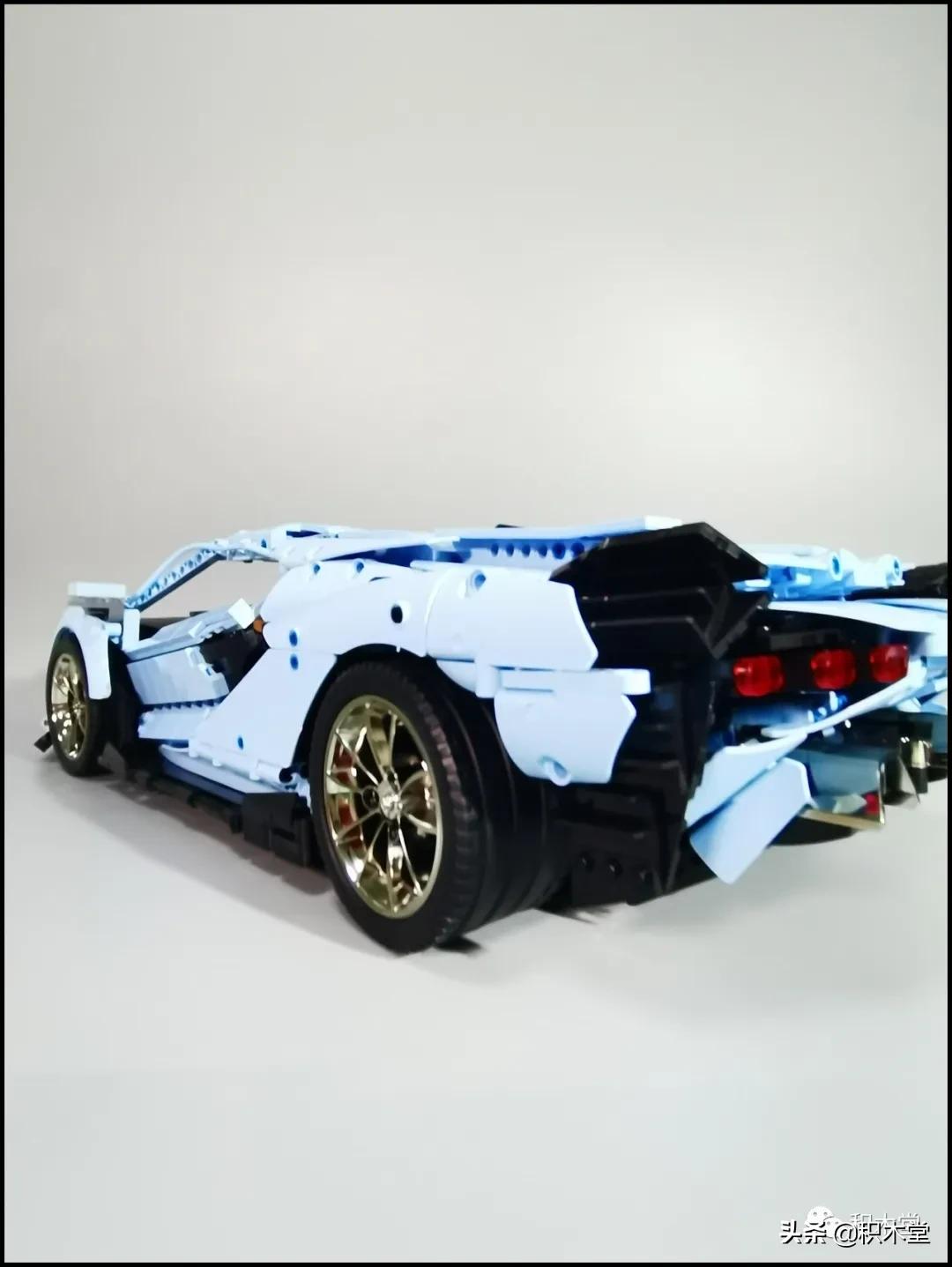 宇星模王13056拼装全过程,宇星模王积木开箱拼装过程