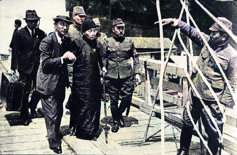 战犯老照片,处决日本七大战犯影像