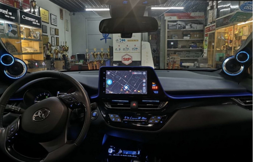 丰田chr改音响,丰田chr音响改装视频