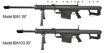巴雷特m82a1是狙还是炮,巴雷特重狙m82a1的真实威力