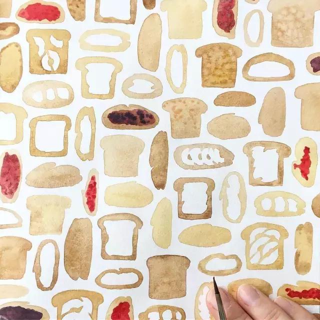 手残党零基础画,纹理画教程初学者