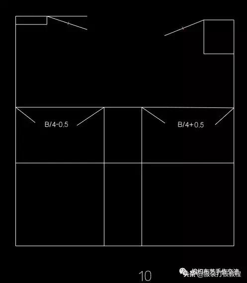 纸样衣服的裁剪方法,服装纸样自学教程大全图解