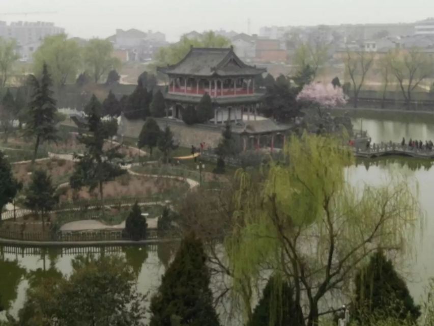 凤翔县城全景,印象凤翔