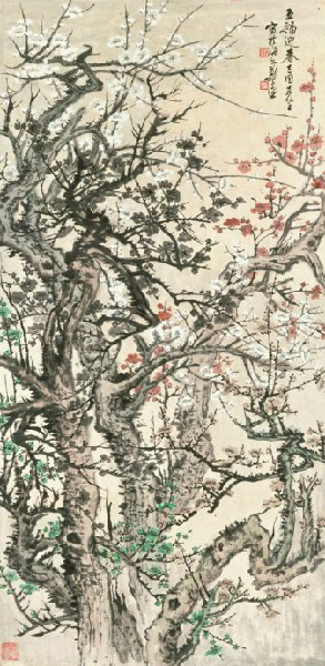 郑午昌花鸟,丝鬓散人郑午昌百幅绘画作品赏析