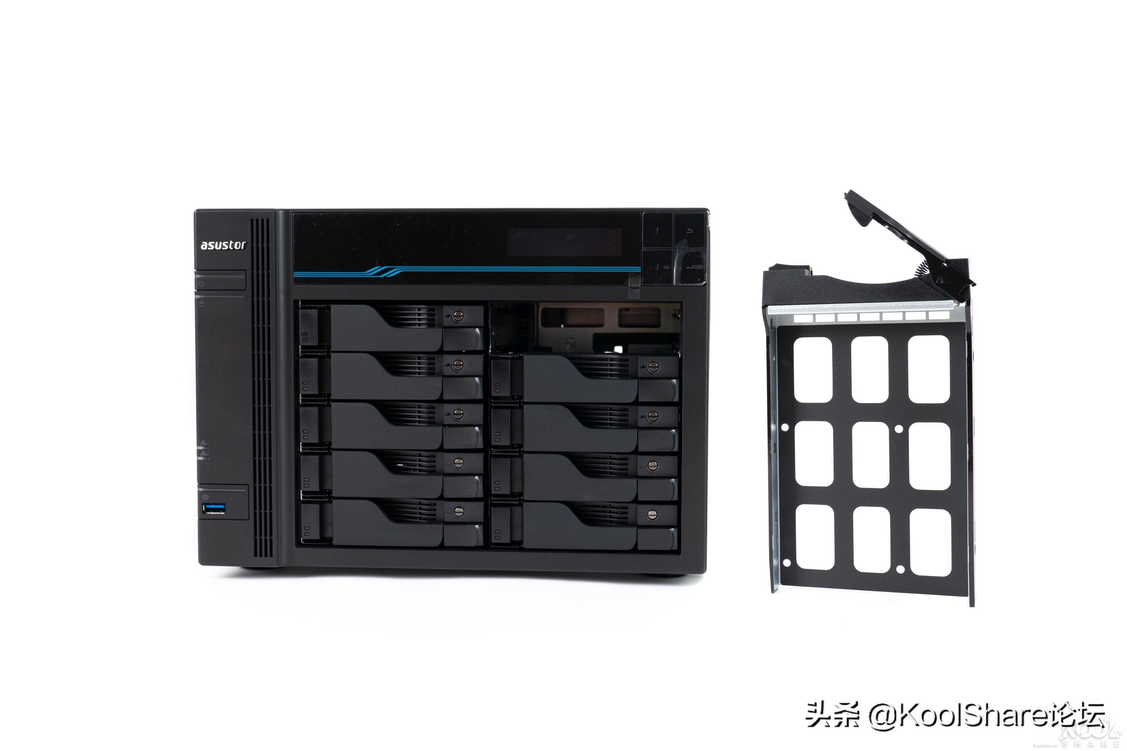 ASUSTOR爱速特旗舰NASAS7110T拆解评测