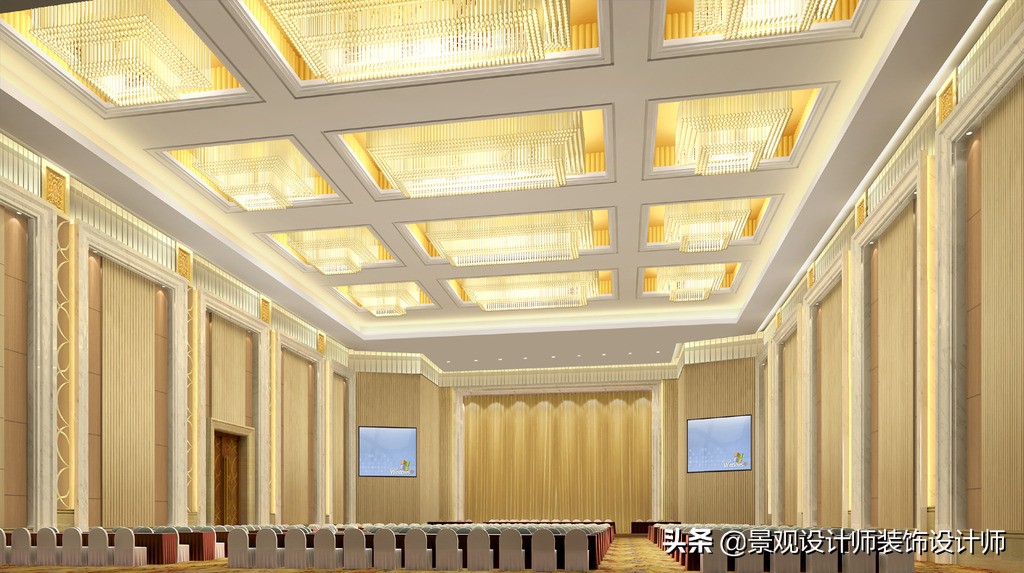 多功能厅设计案例参考图,家庭多功能厅装修效果图