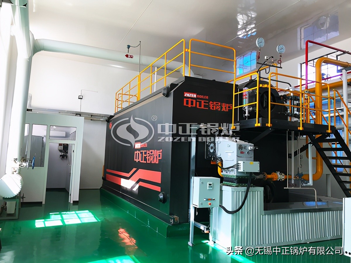 锅炉房换新颜!中正燃气锅炉助力石家庄华美造纸超额完成环保项目