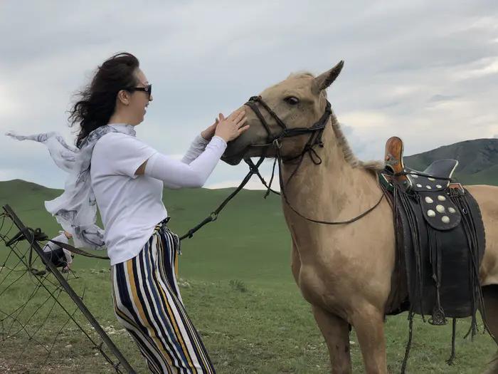 锡林郭勒草原冬天骑马,锡林郭勒盟大草原骑马