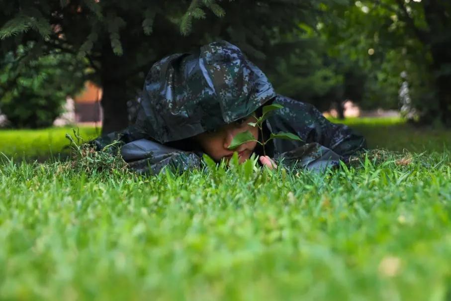 军营新款中款加厚雨衣,军用雨衣解放军