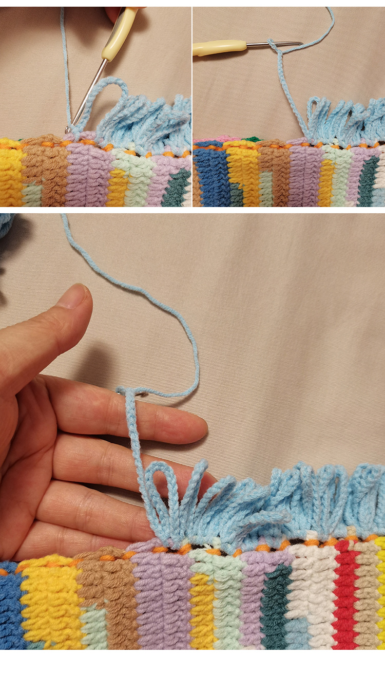 零线头可以钩什么,钩针复古小香风包包教程