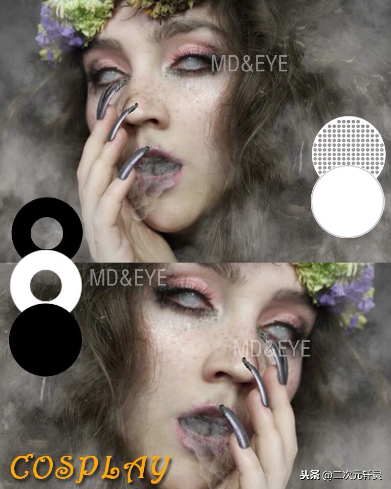 cosplay用什么美瞳好,那些奇怪的cosplay美瞳