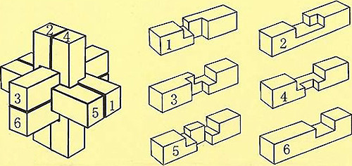 中国鲁班锁难度,中国鲁班锁在外国