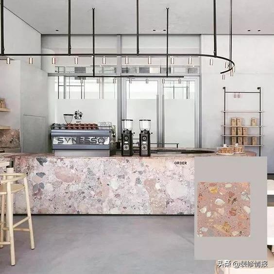 水磨石高颜值设计,大气上档次水磨石