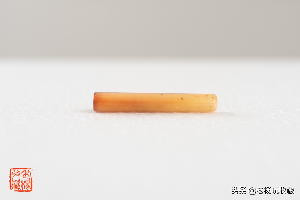 牙雕小印章,牙雕工艺品血牙