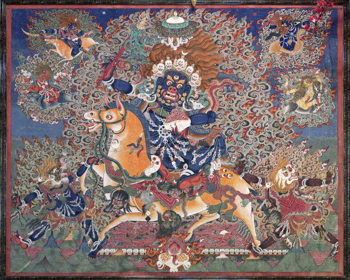 唐卡100幅欣赏,金唐卡和红唐卡还有黑唐卡哪个好