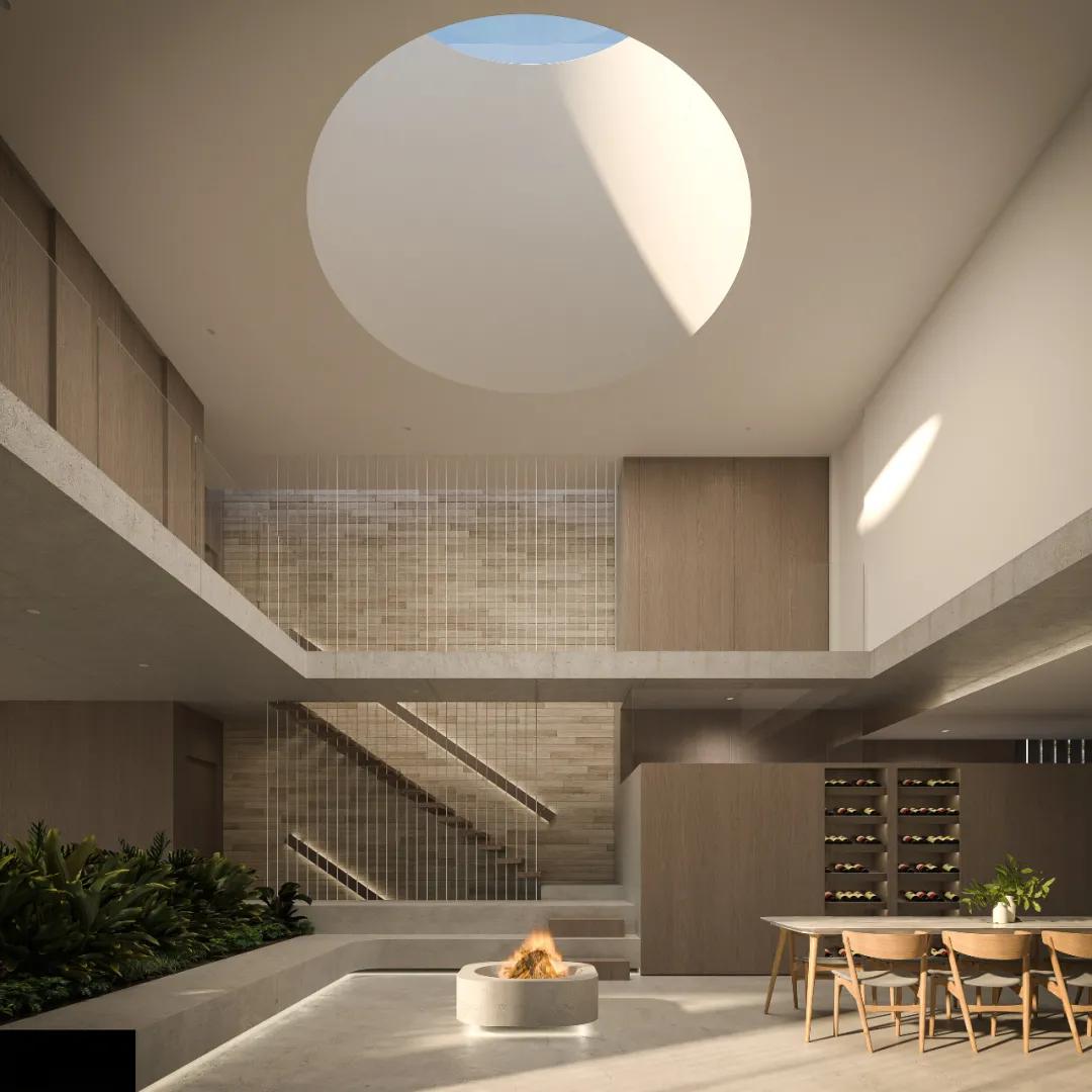 侘寂美学与极简主义别墅,极简极致轻奢的美学设计