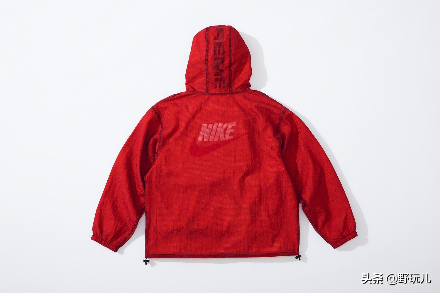 耐克supreme联名两面穿,nikexsupreme双面夹克