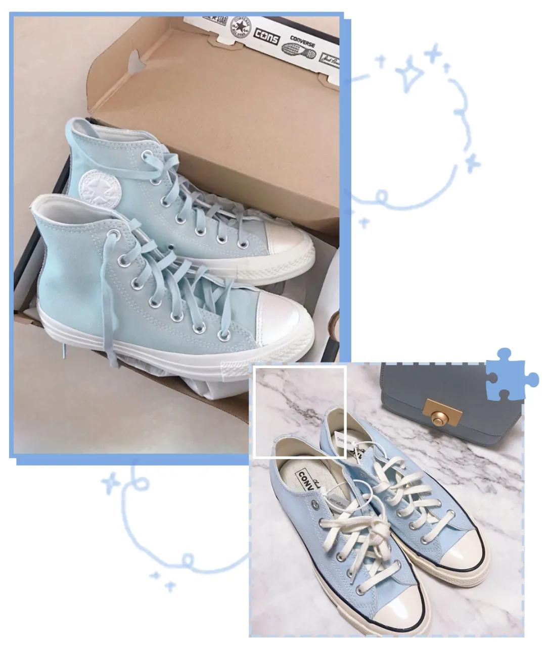 碎花婴儿蓝,婴儿蓝搭配