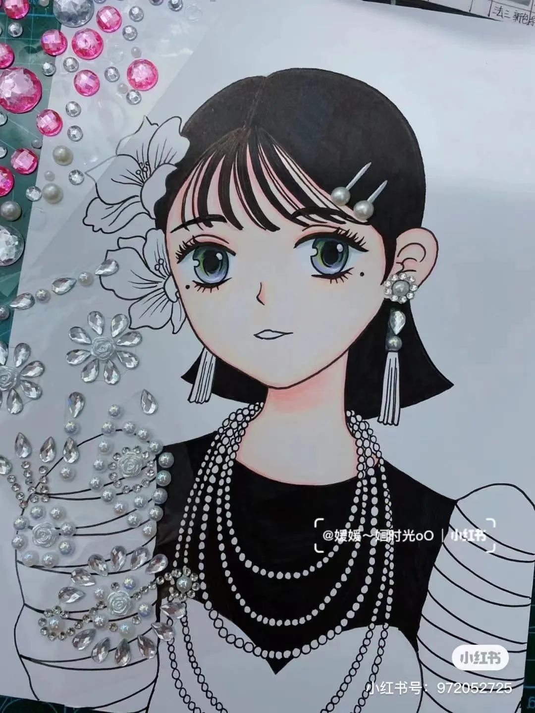 色彩缤纷的马克笔装饰画,60色的马克笔画简单的动漫画