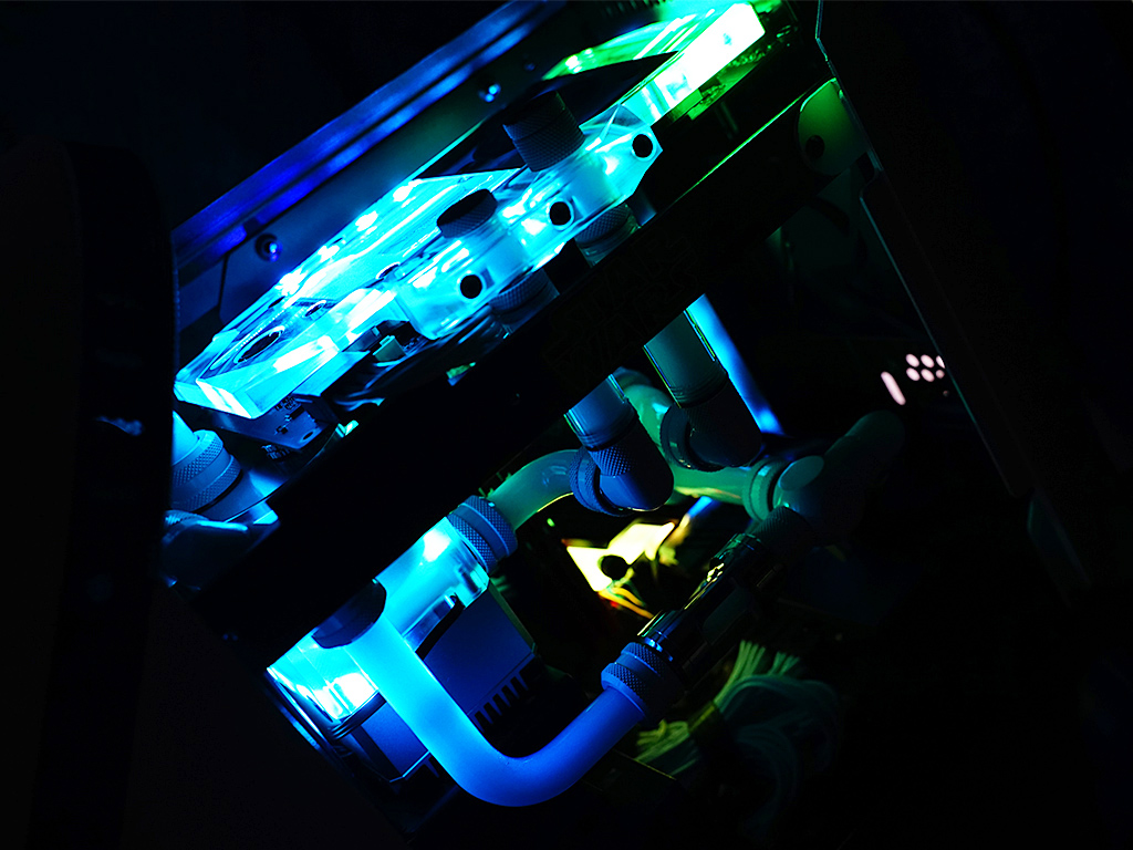 itx机箱能安装分体水冷吗,酷冷至尊itx机箱分体水冷