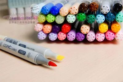 怎么用马克笔和彩铅画四大美人,马克笔与彩铅结合画法