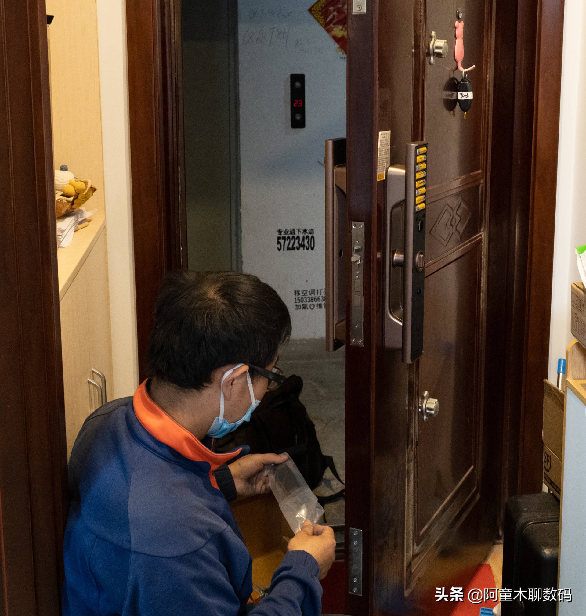 云米猫眼可视智能锁测评,云米智能门锁可视猫眼