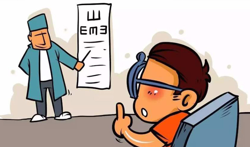 配眼镜验光流程讲解,在网上配眼镜验光需要什么数据