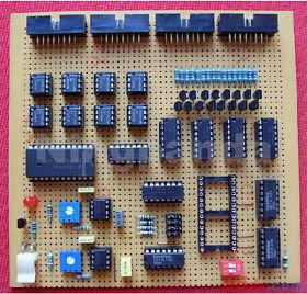 万能洞洞板焊接电路视频,万能洞洞板焊接