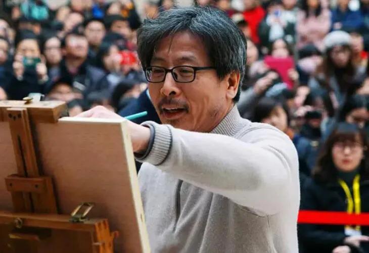 冷军天价画作品,马云收藏冷军画