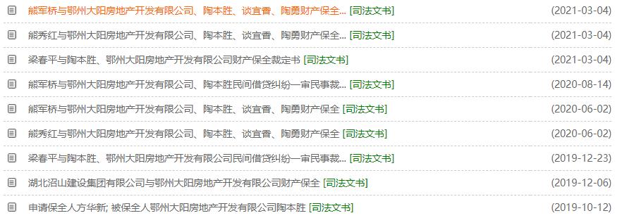 鄂州大阳房地产开发有限公司,鄂州曼晶置业破产清算申请