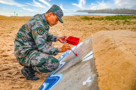 直击！第71集团军防空劲旅海上战斗誓言！