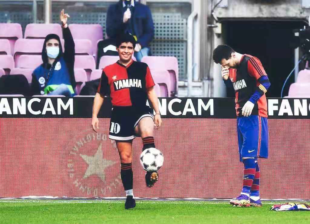 唯有足球不可辜负梅西马拉多纳,梅西重现马拉多纳经典