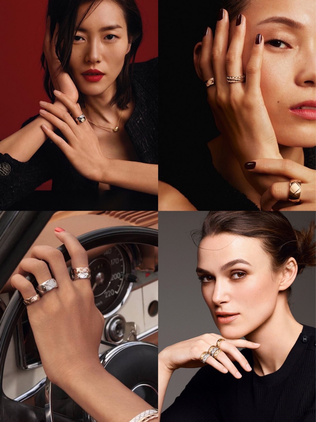 女孩子的钻戒,女生钻戒最新款