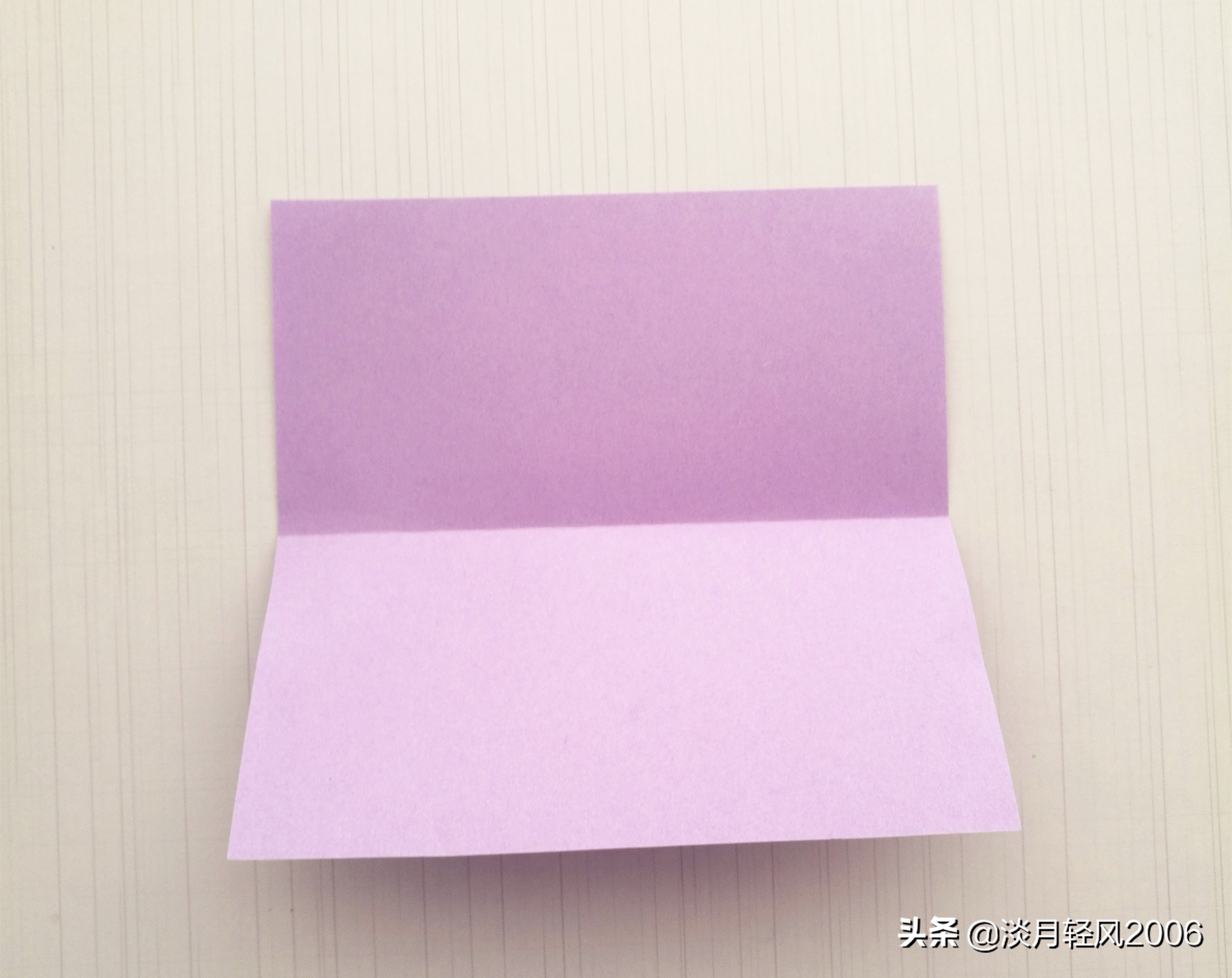 最简单的小花篮折纸,手工折纸小花篮怎么折