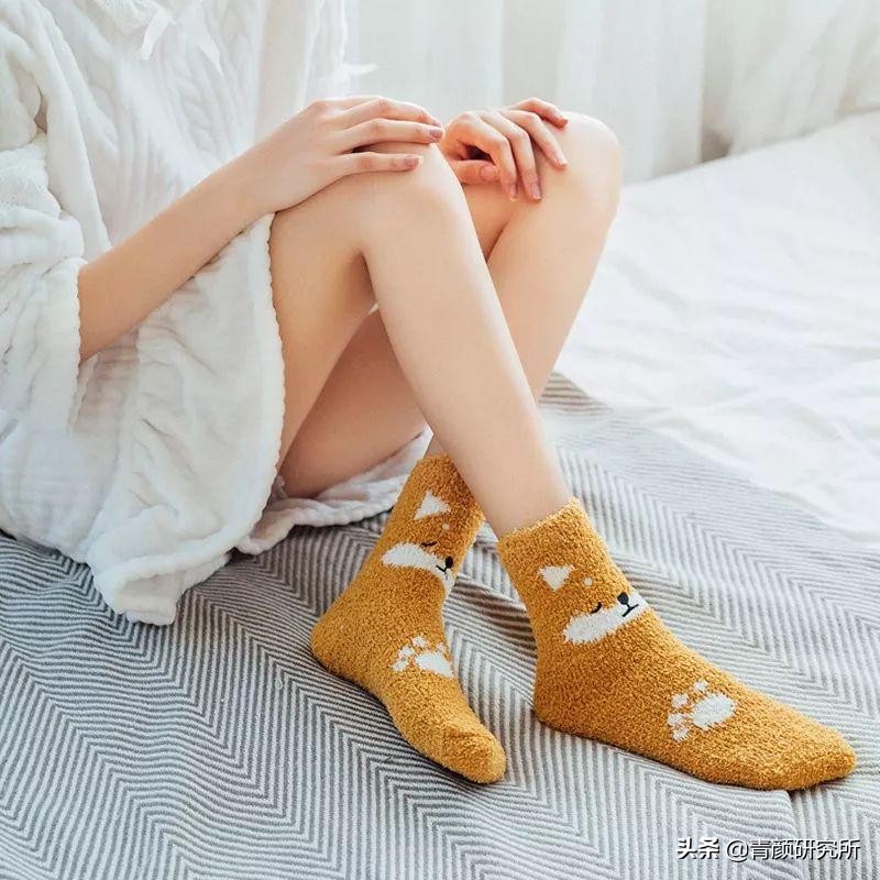 冬日暖脚可爱袜子,冬季可爱袜子