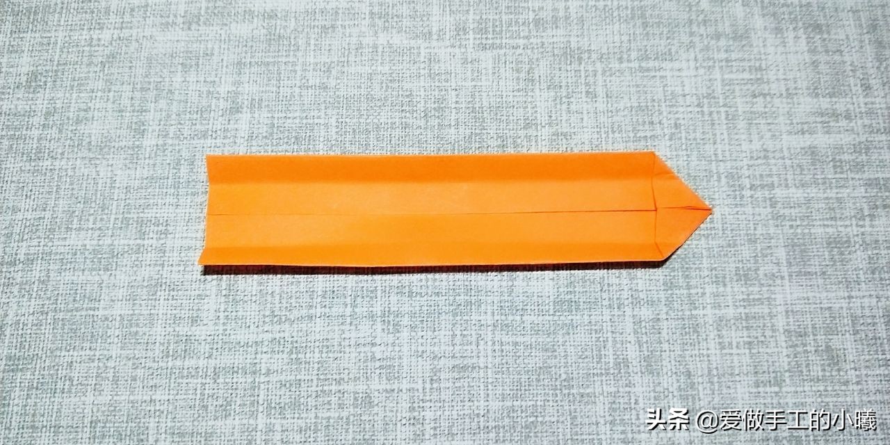简单的折纸宝剑,折纸手工8-10岁武器宝剑图片