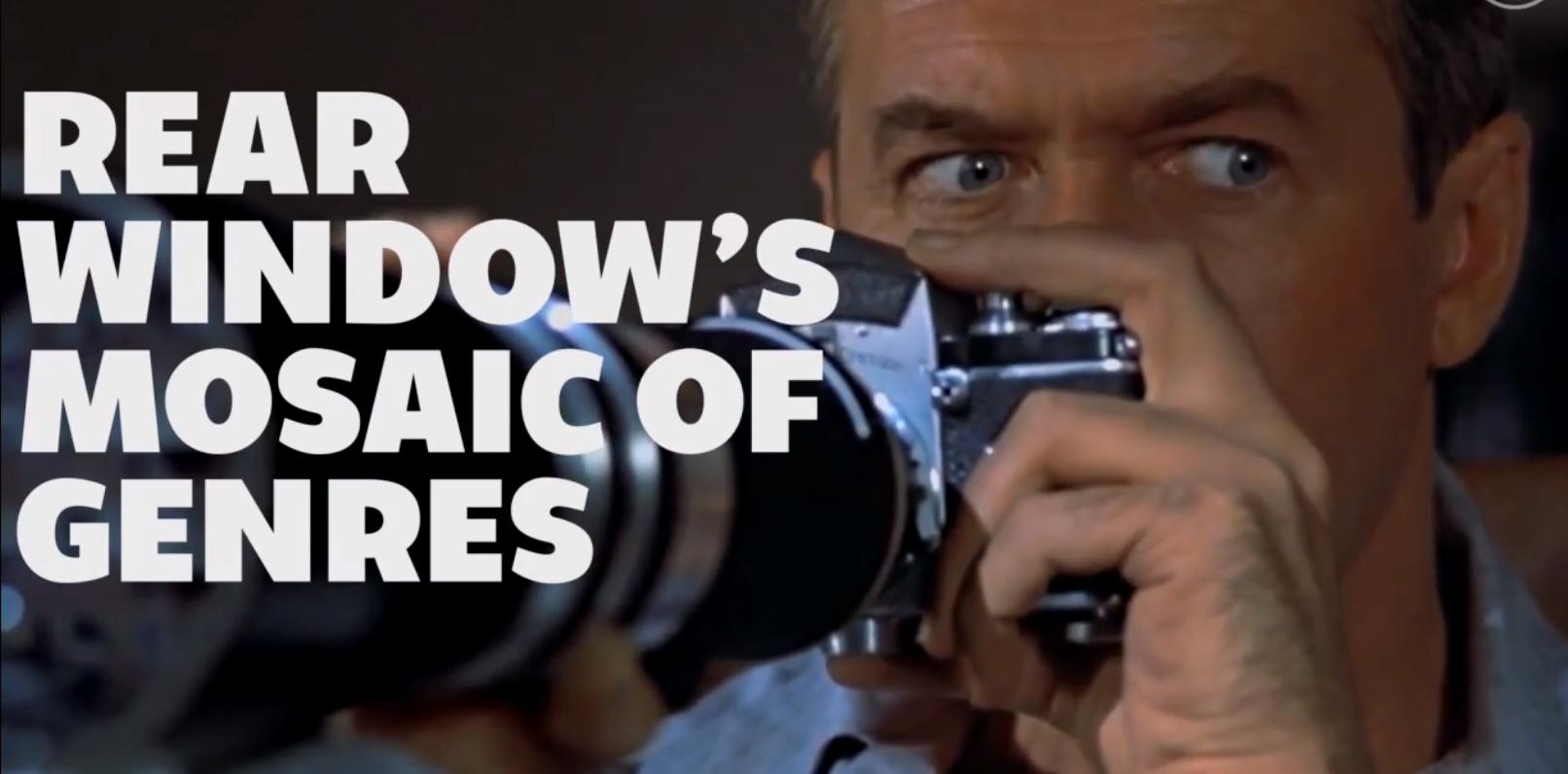 希区柯克经典电影后窗,希区柯克后窗艺术