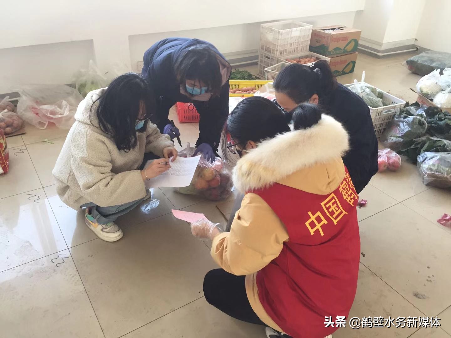 青春的力量!——鹤水青年志愿者,汇成一道光