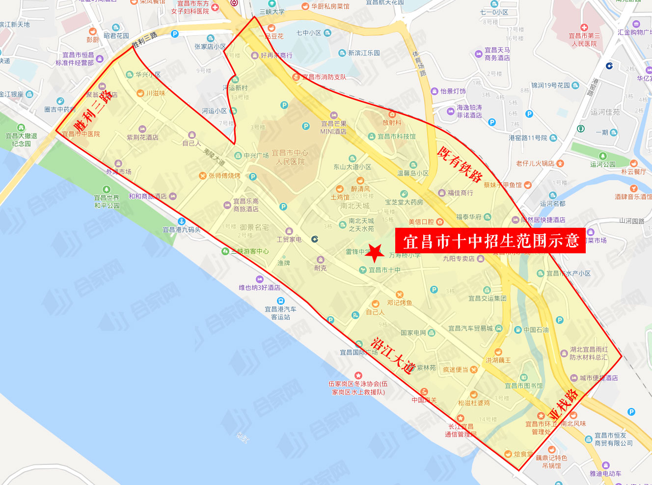 2024伍家岗学区划分图,伍家岗买学区房买哪里