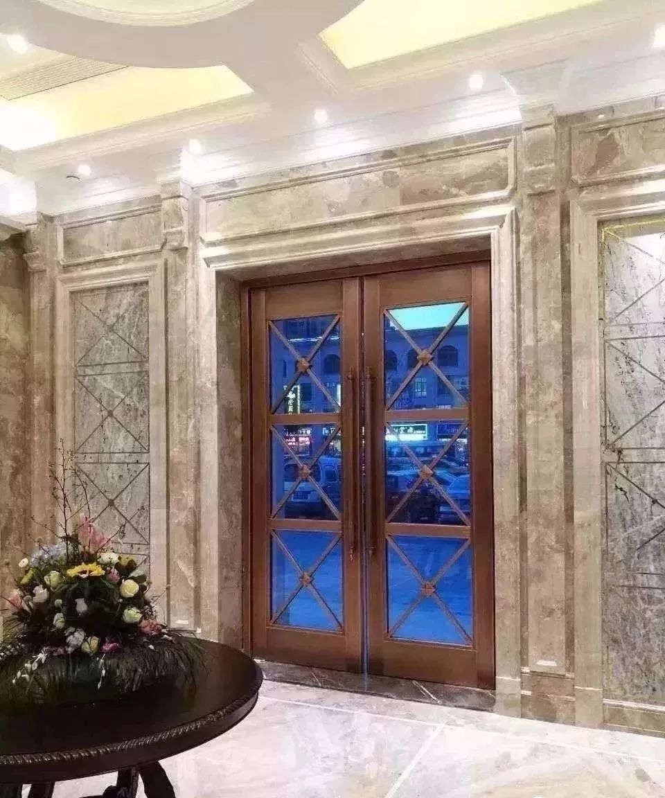 大理石极简垭口门套什么时候装,大理石垭口门套收边几公分好看