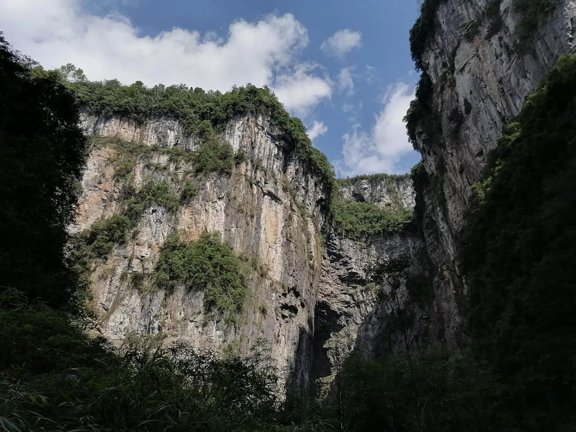 去重庆旅游武隆天坑,游重庆武隆天坑天生三桥