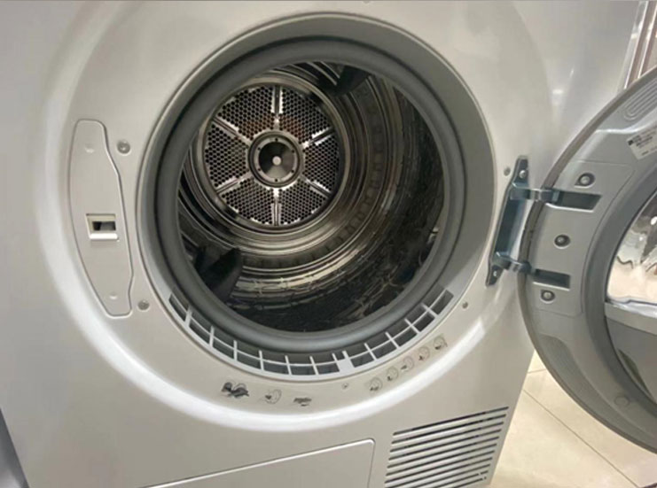 拆出来洗的洗衣机,瑞典asko整体洗衣房