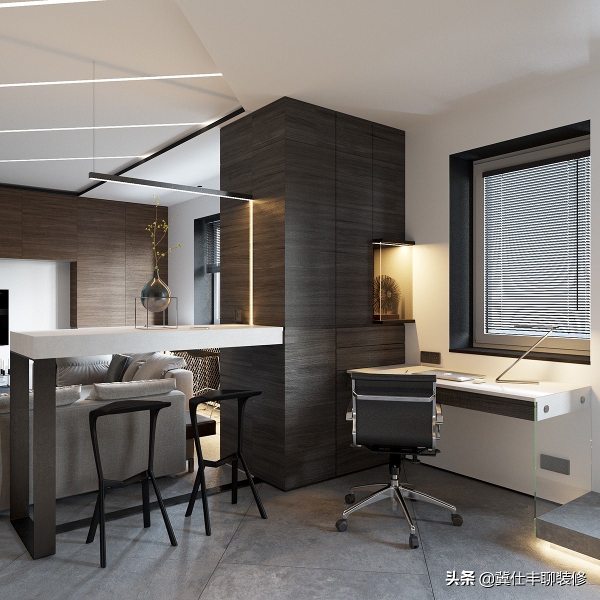 灯带在客厅灯光设计中的使用,led灯带怎么调灯光效果好看