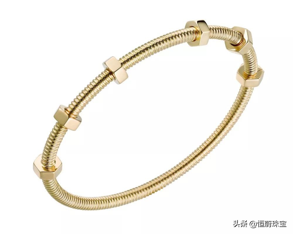 卡地亚螺丝手镯山寨,卡地亚手镯螺帽