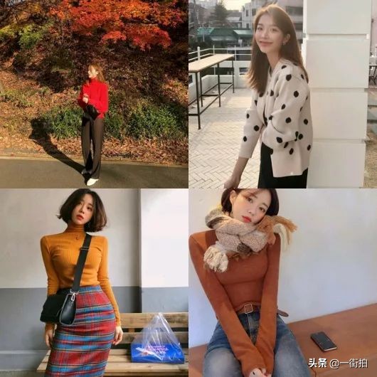 日系温柔风针织衫怎么搭配,日系优雅大方的针织衫穿搭